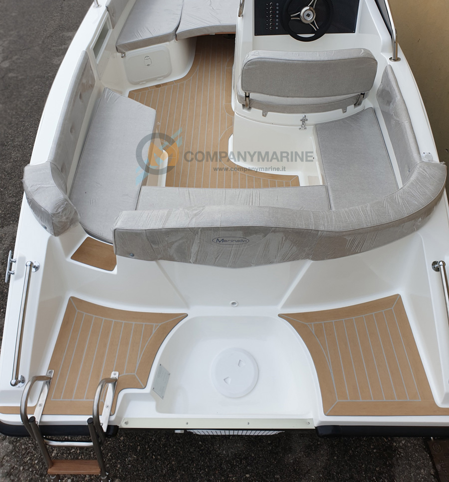 marinello 18 teak sintetico rivestimento pavimento