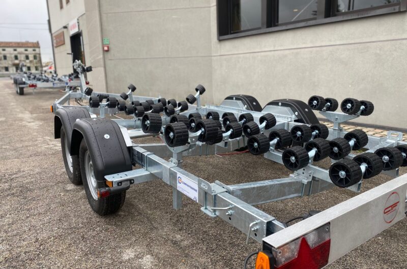 Carrello Barca 2500 Kg Doppio Asse CTF (3)