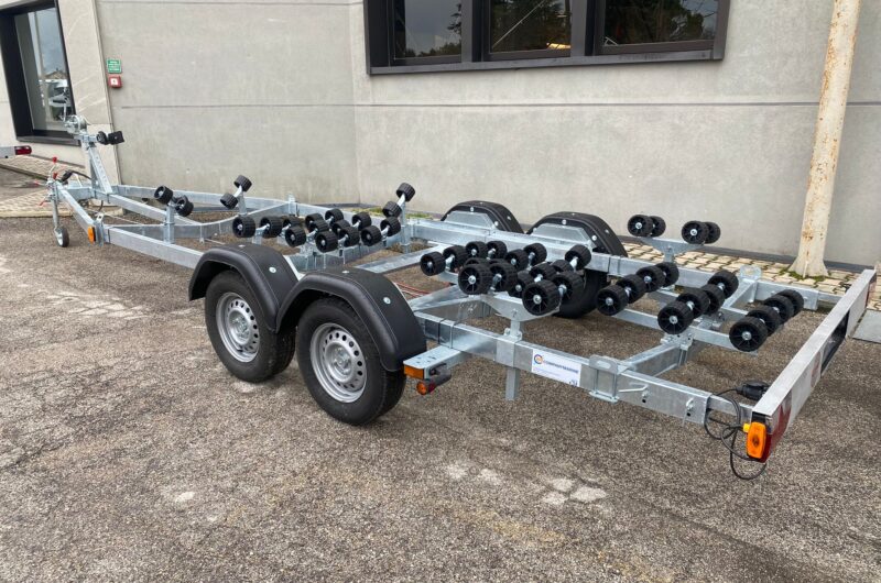 Carrello Barca 2500 Kg Doppio Asse CTF (4)