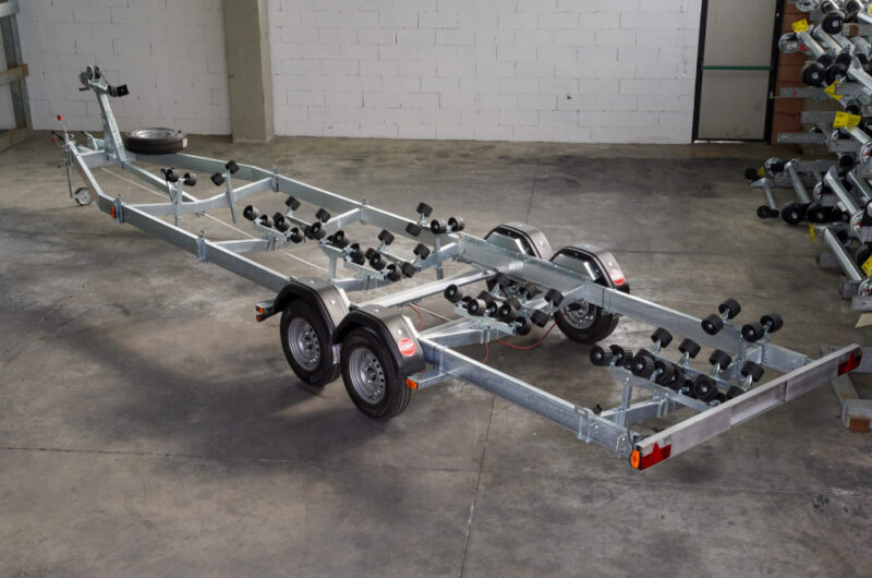 Carrello Barca o Gommone 3500 Kg Doppio Asse (10)