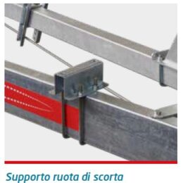 Supporto ruota di scorta