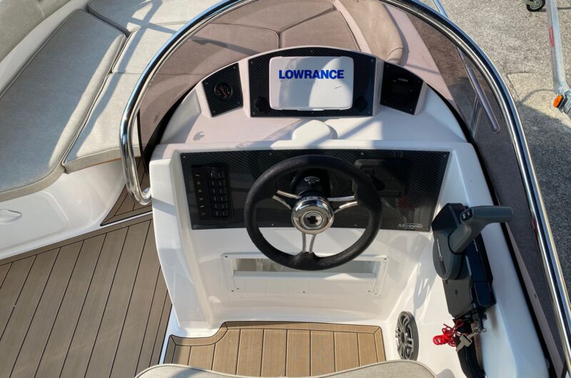 barca console laterale usata Yamaha F115