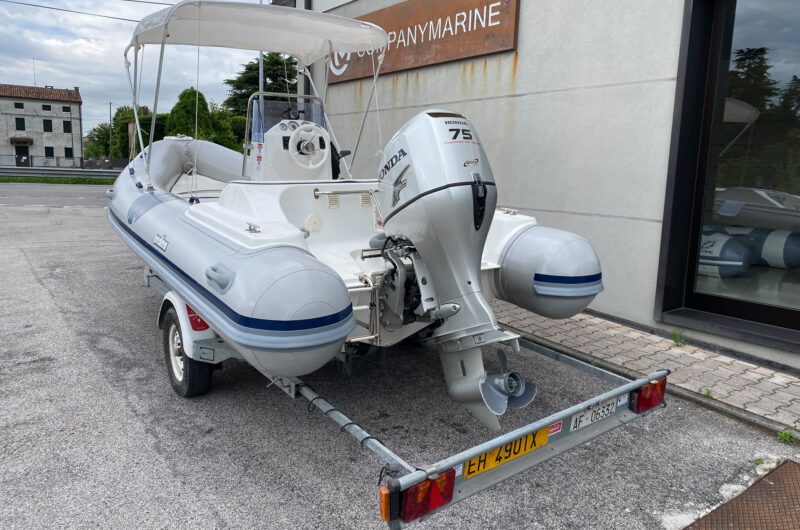 gommone con carrello usato