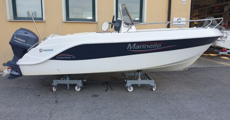 Open Usata Marinello 17 Fisherman + Yamaha F40 GETL Supreme