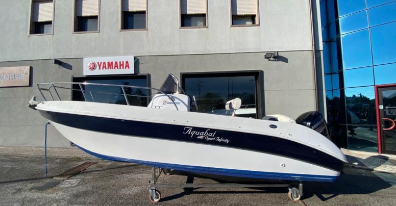 Usato Aquabat Sport Infinity 20 WA + Mercury F80