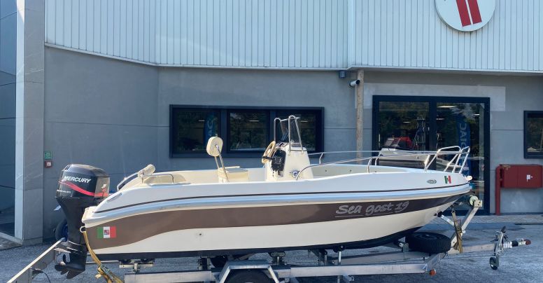 Usato Bellingardo SeaGost 550 Open + Mercuyr F40 + Carrello