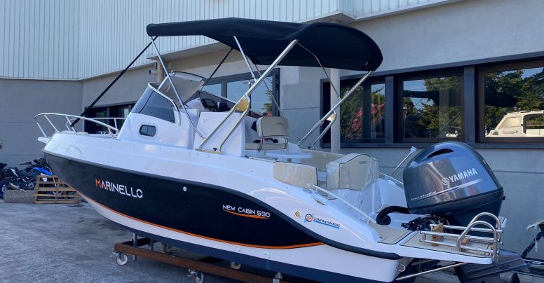 Usato Marinello 590 Cabin + Yamaha F115 Full Optional