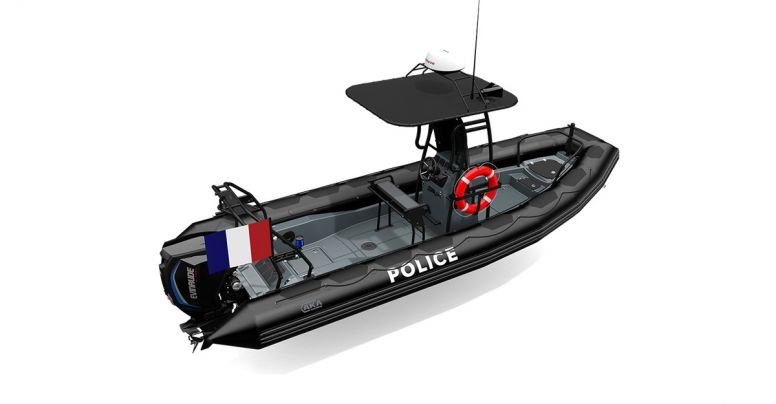 Gommone Polizia Aka Marine RIB
