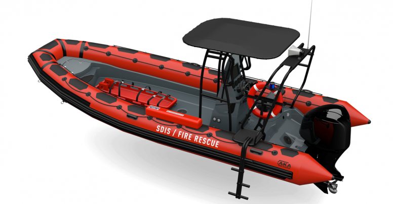 Gommone Vigili Del Fuoco Aka Marine RIB