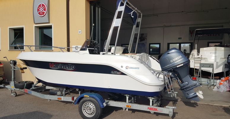 Usato Marinello 18 Eden Open + Yamaha F40 HETL