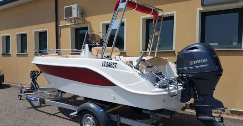 Usato Marinello 17 Fisherman Open + Yamaha F 115