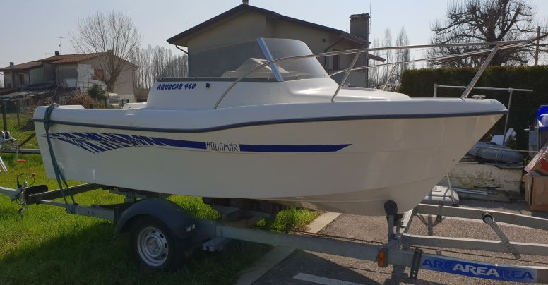 OCCASIONE Barca Cabinato Pesca Aquamar 460