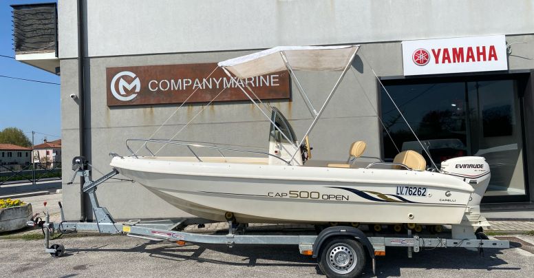 Usato Capelli CAP 500 + Evinrude 40 Senza Patente