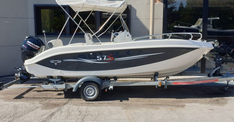 Usato Open Trimarchi 57S + Mercury F40 Pro Senza Patente