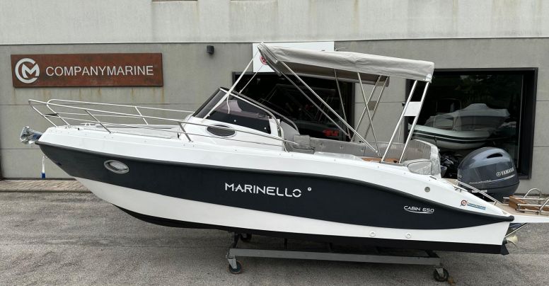 PRONTA CONSEGNA Marinello 650 Cabin + Yamaha F100 4 tempi