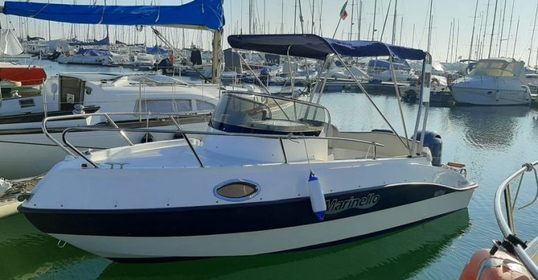 Marinello 19 Sport Cabin Usato + Yamaha F40 GETL Supreme Senza Patente