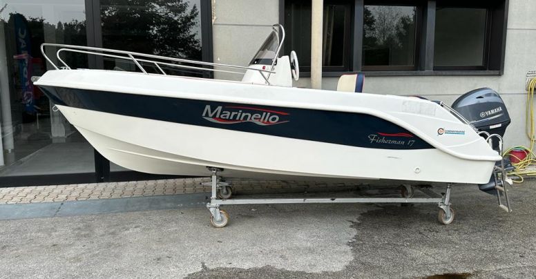 Usato Marinello Fisherman 17 Open + Yamaha F40 HETL