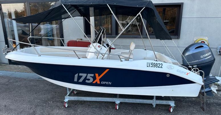 Barca open Usata Giupex 175 + Yamaha F40 HETL 2024