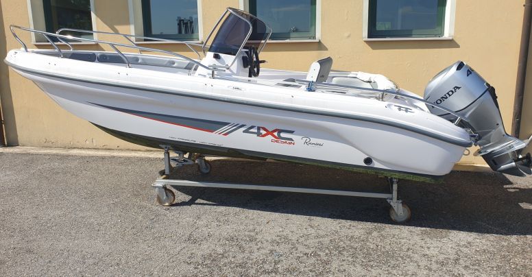 Open Ranieri H19CC Voyager 4XC + Honda BF40E  guida senza patente