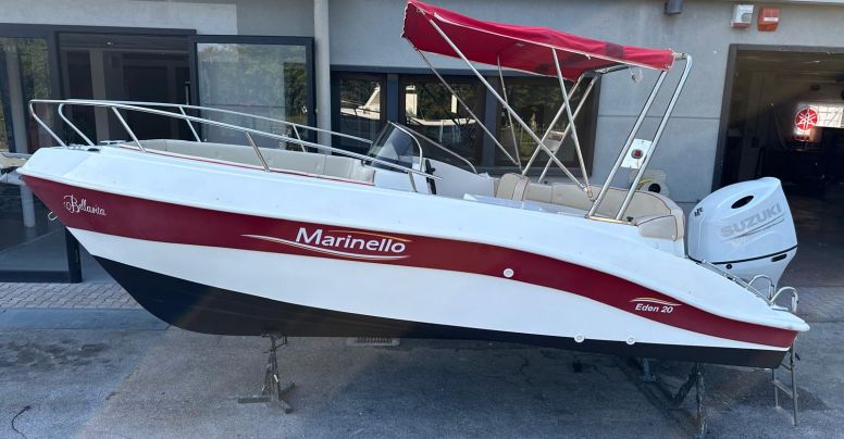 Occasione Barca open Marinello 20 Eden + Suzuki F150 AP Bianco